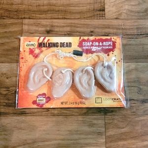 Loot Crate AMC Walking Dead Soap On A Rope Daryl's Walker Ear Necklace NEW